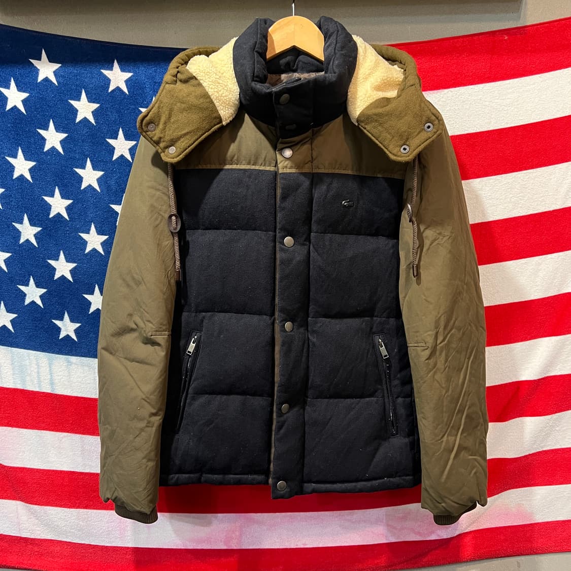 라코스테 오리털 파카 패딩 상품이미지1