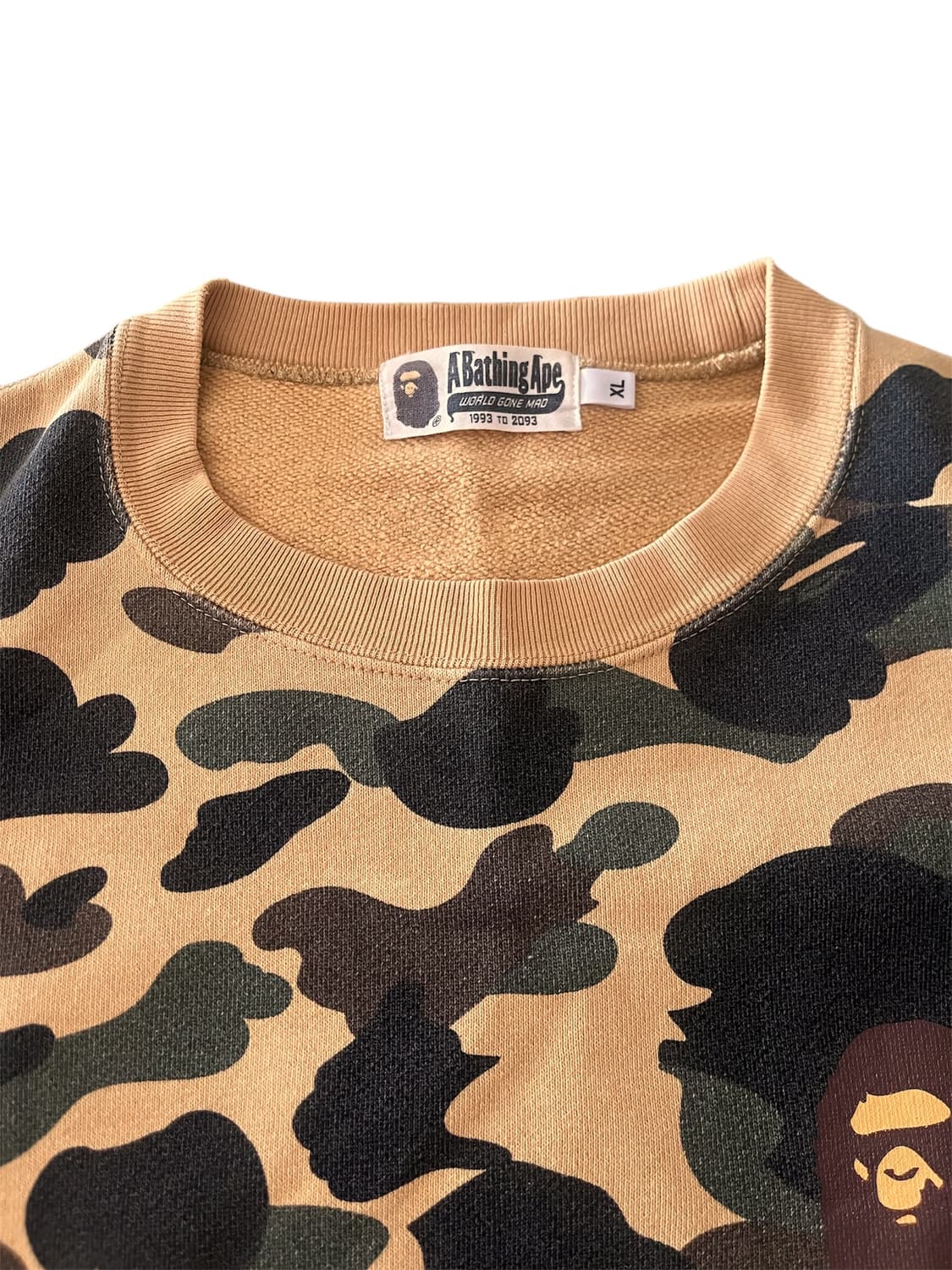 베이프 황계 맨투맨 XL 상품이미지2