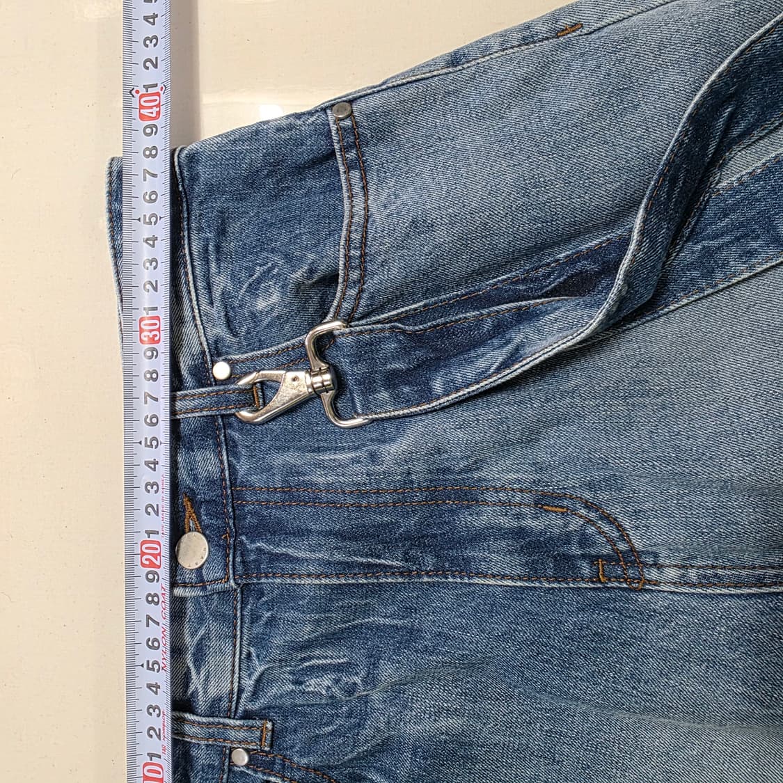 1022 마틴플랜(MARTIN PLAN) 와이드 데님 팬츠 상품이미지3