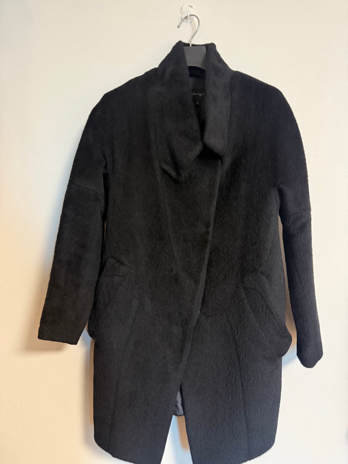 오브제 울 알파카 코트 상품이미지1