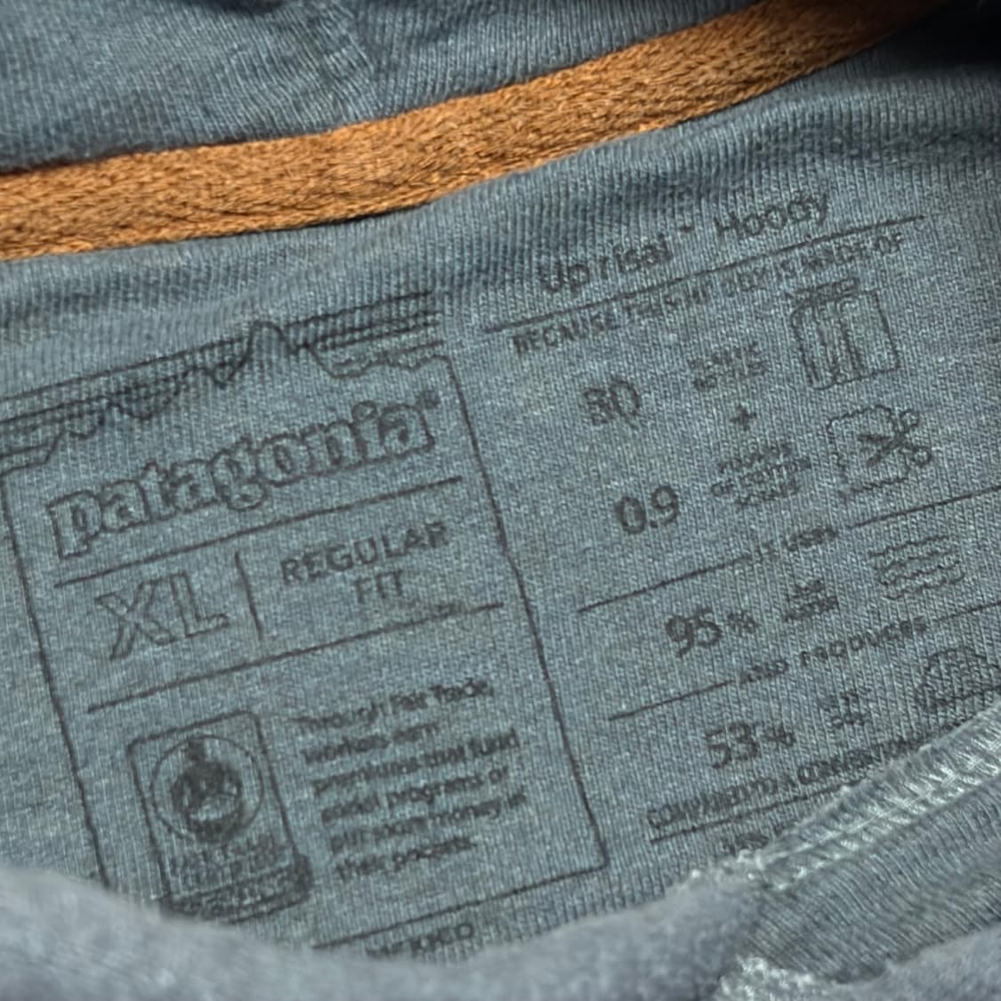 USA 빈티지 파타고니아 정품 스몰로고 후드티 상품이미지5