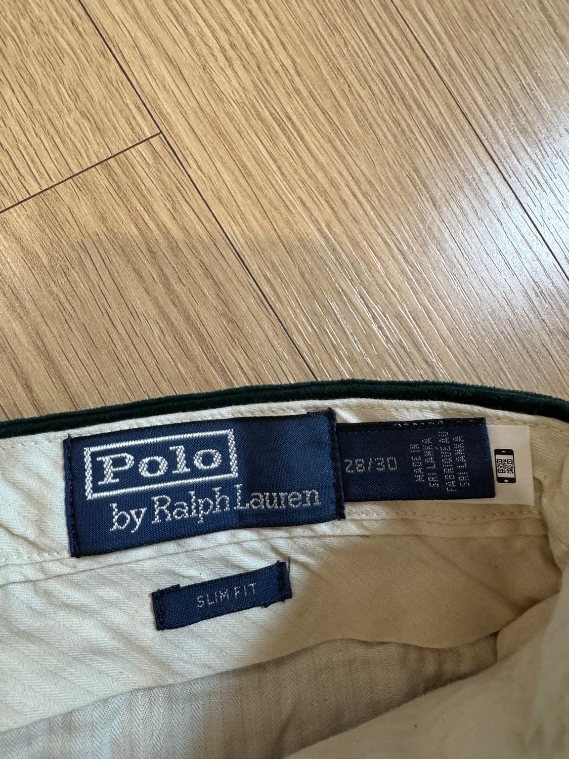 폴로랄프로렌 스트레치 슬림핏 폴로 베어 코듀로이 팬츠 상품이미지8