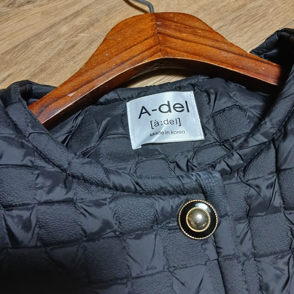 트위드디자인 퀄팅 우먼 크롭 자켓 패딩 상품이미지5