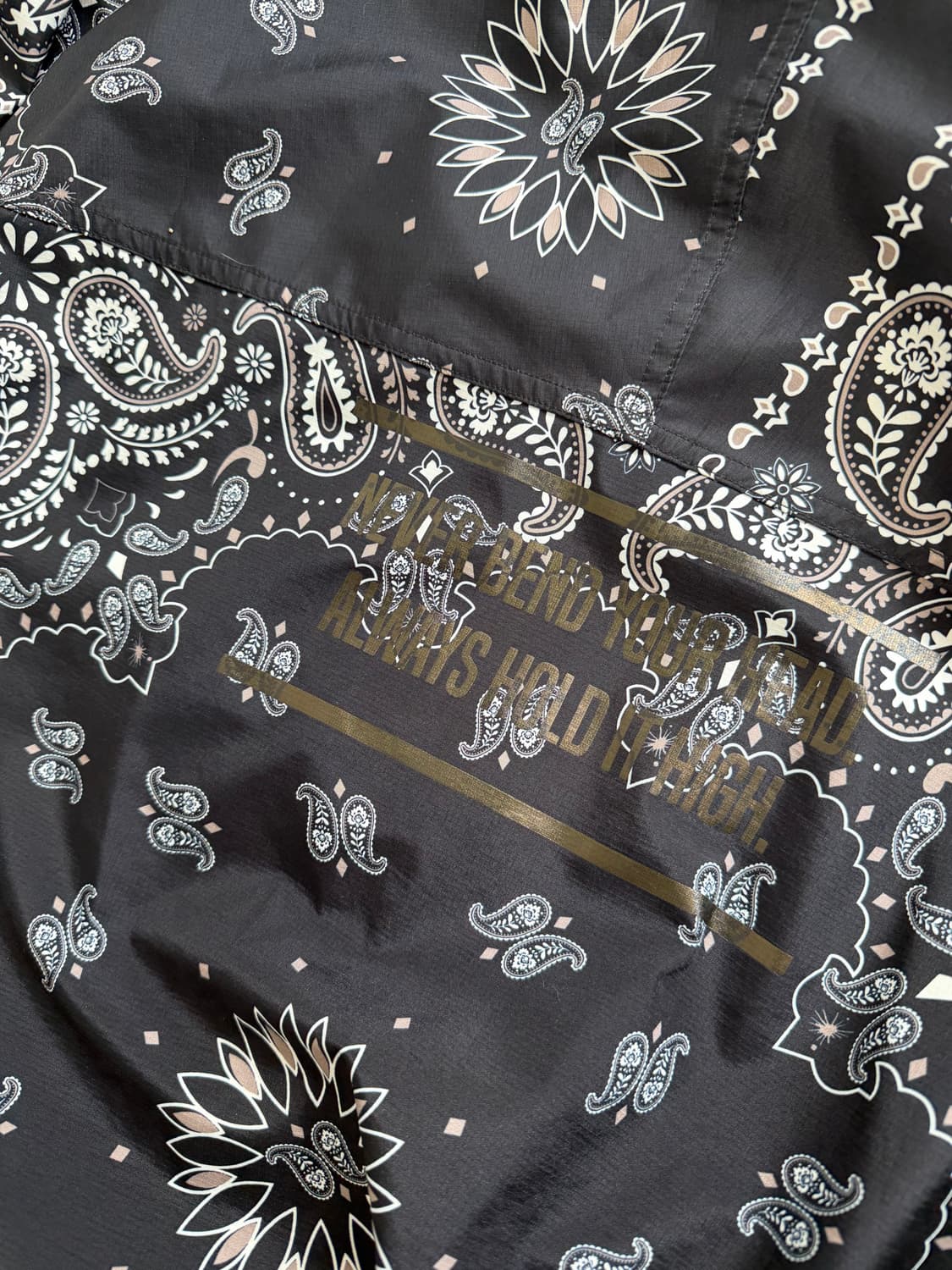 GU X MIHARA YASUHIRO 페이즐리 후드자켓 판매합니다. (L 상품이미지5