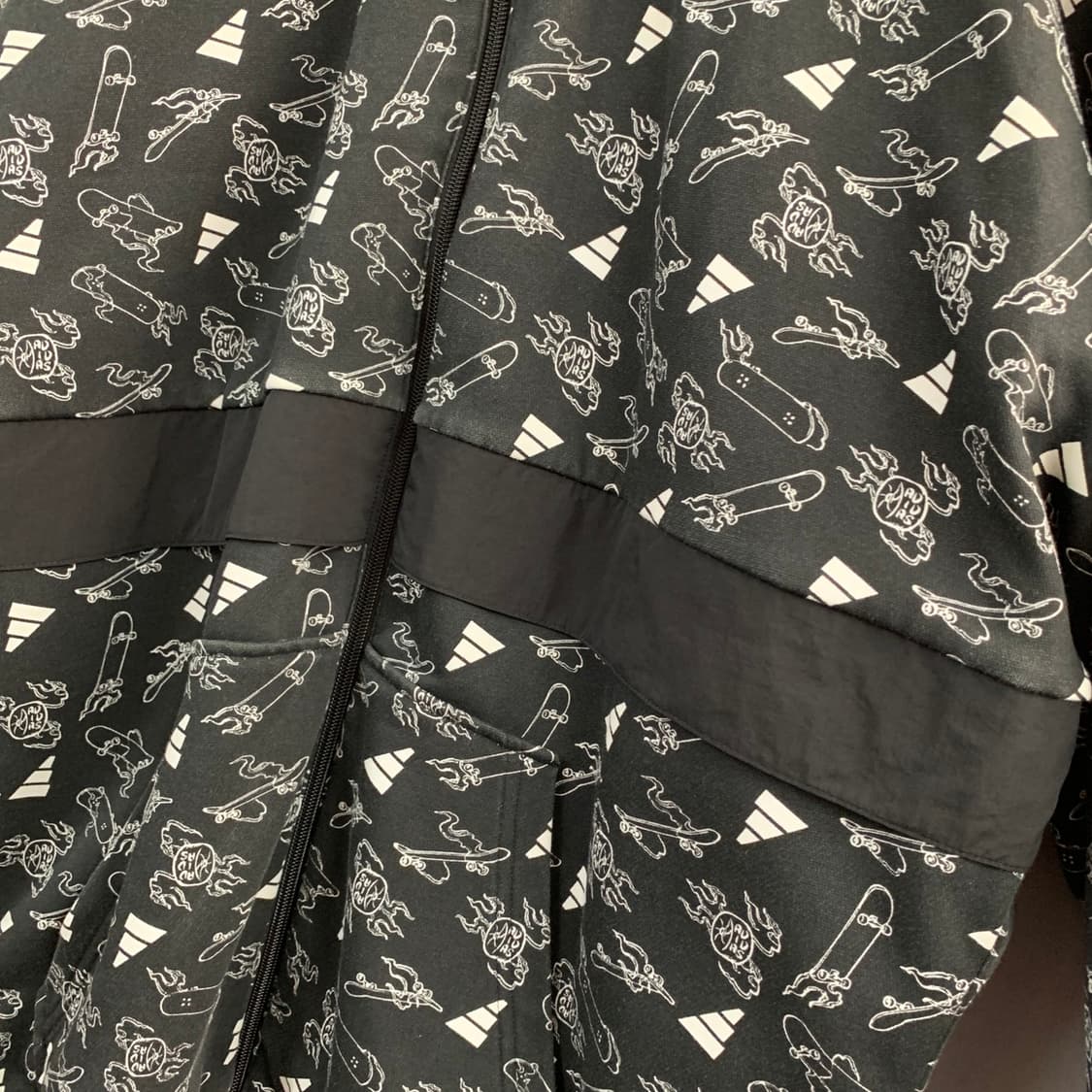 XL 아디다스 리버시블 어반 싸일로 나일론 바람막이 자켓 상품이미지6