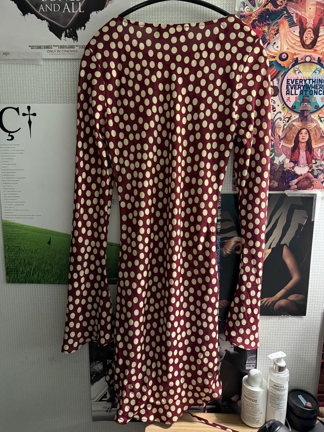 리얼리제이션 플레어 실크 원피스 상품이미지8