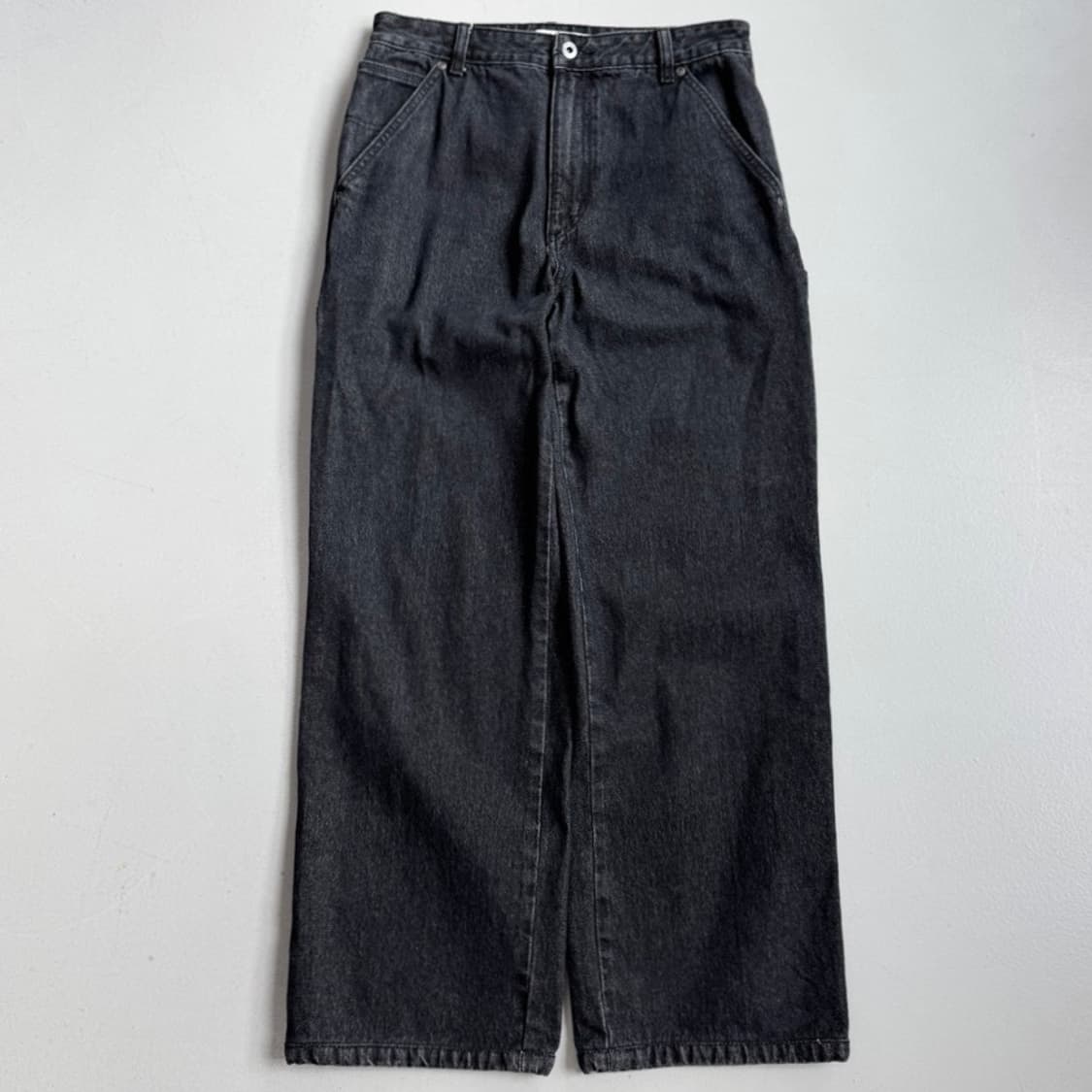 인사일런스 카펜터 흑청 와이드 데님팬츠 상품이미지2