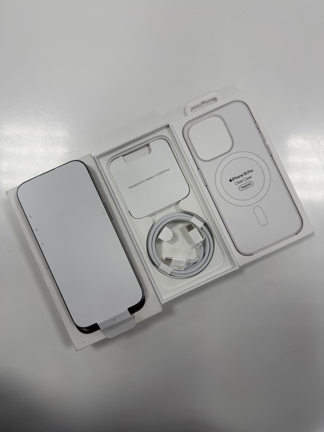 아이폰15프로 256GB 네츄럴 티타늄 리퍼(미사용 새상품) 상품이미지1