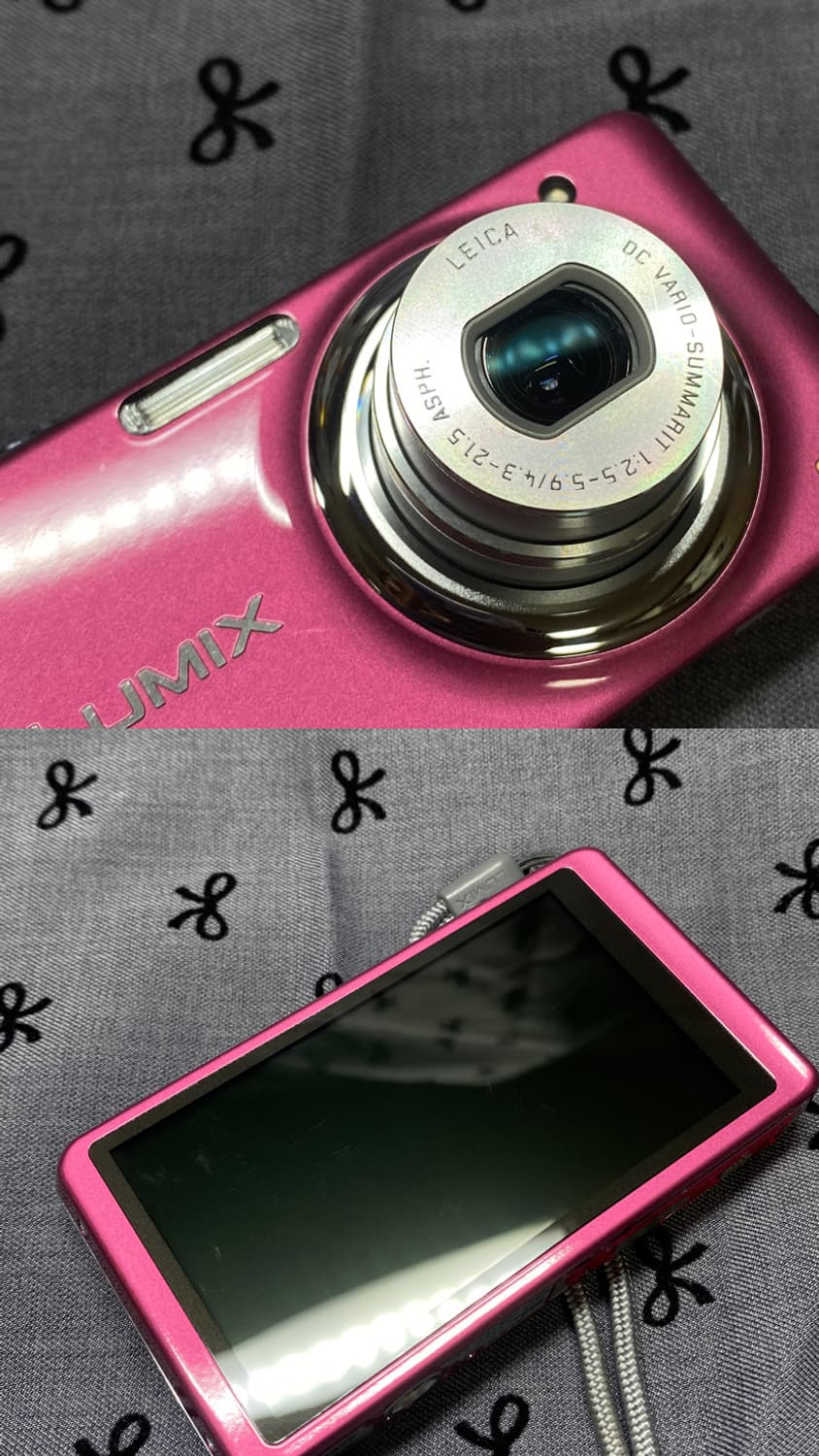 풀박-Lumix DMC fx77 핑크💕 디카 (작례0) 상품이미지3