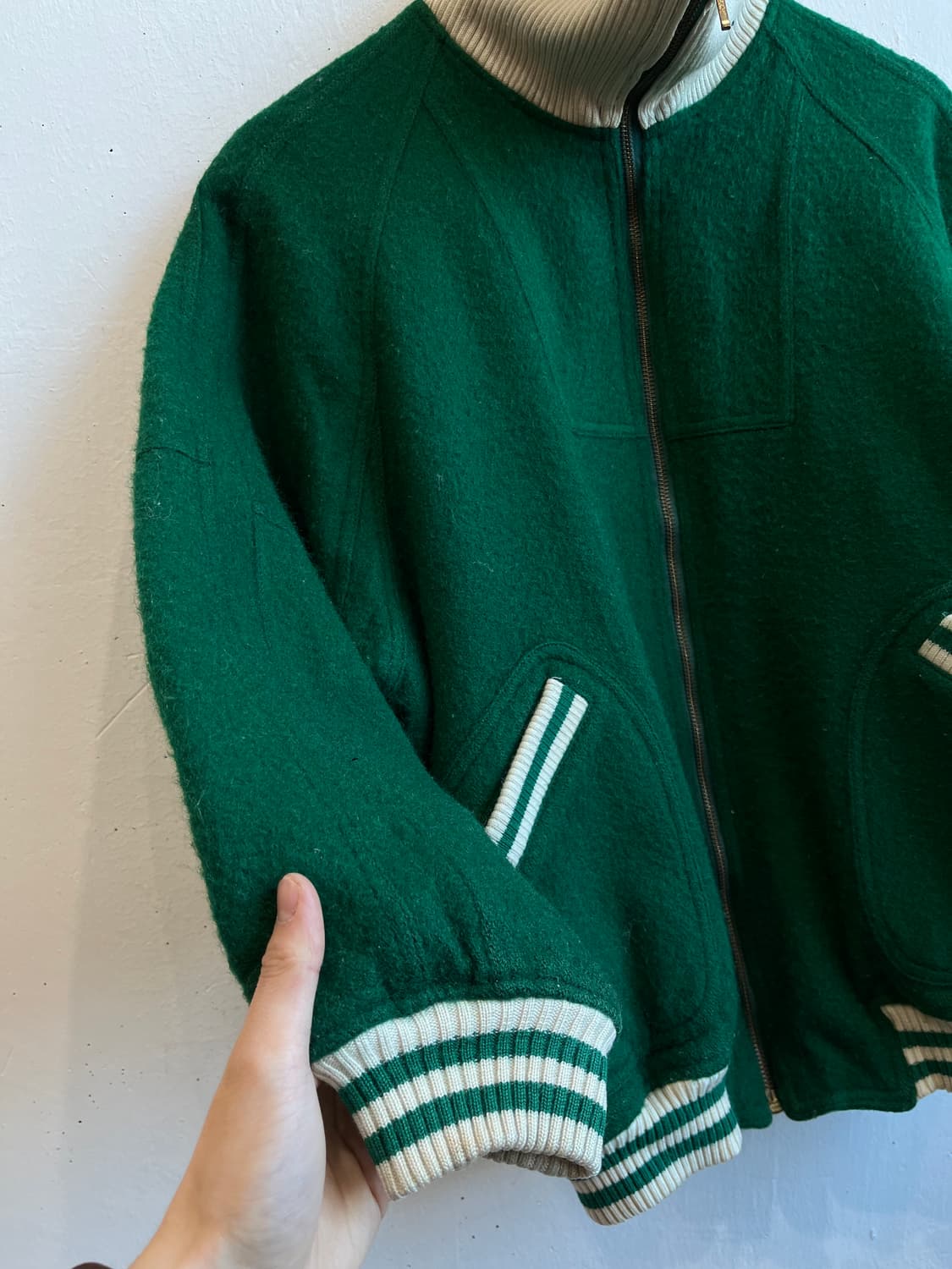 FLANDRE CLUB 울 바시티 자켓 상품이미지6