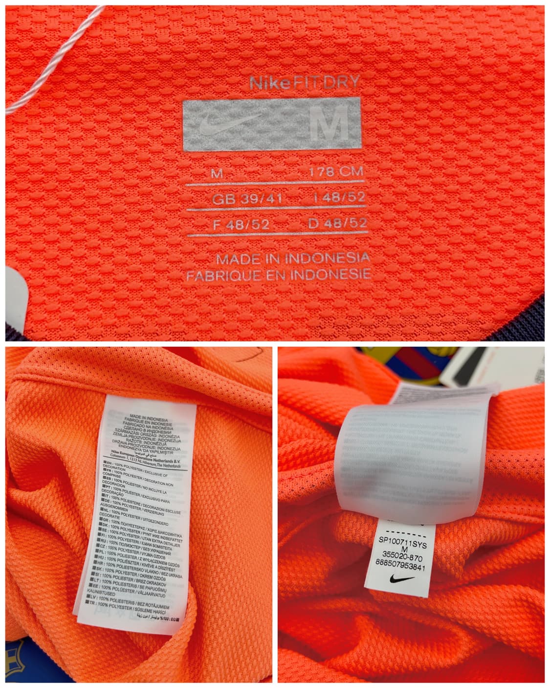 새상품 나이키 09-10 바르셀로나 어웨이 리그킷 리오넬 메시 상품이미지9