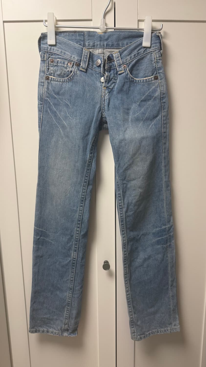 Levis 리바이스 로우라이즈 빈티지 데님 상품이미지1