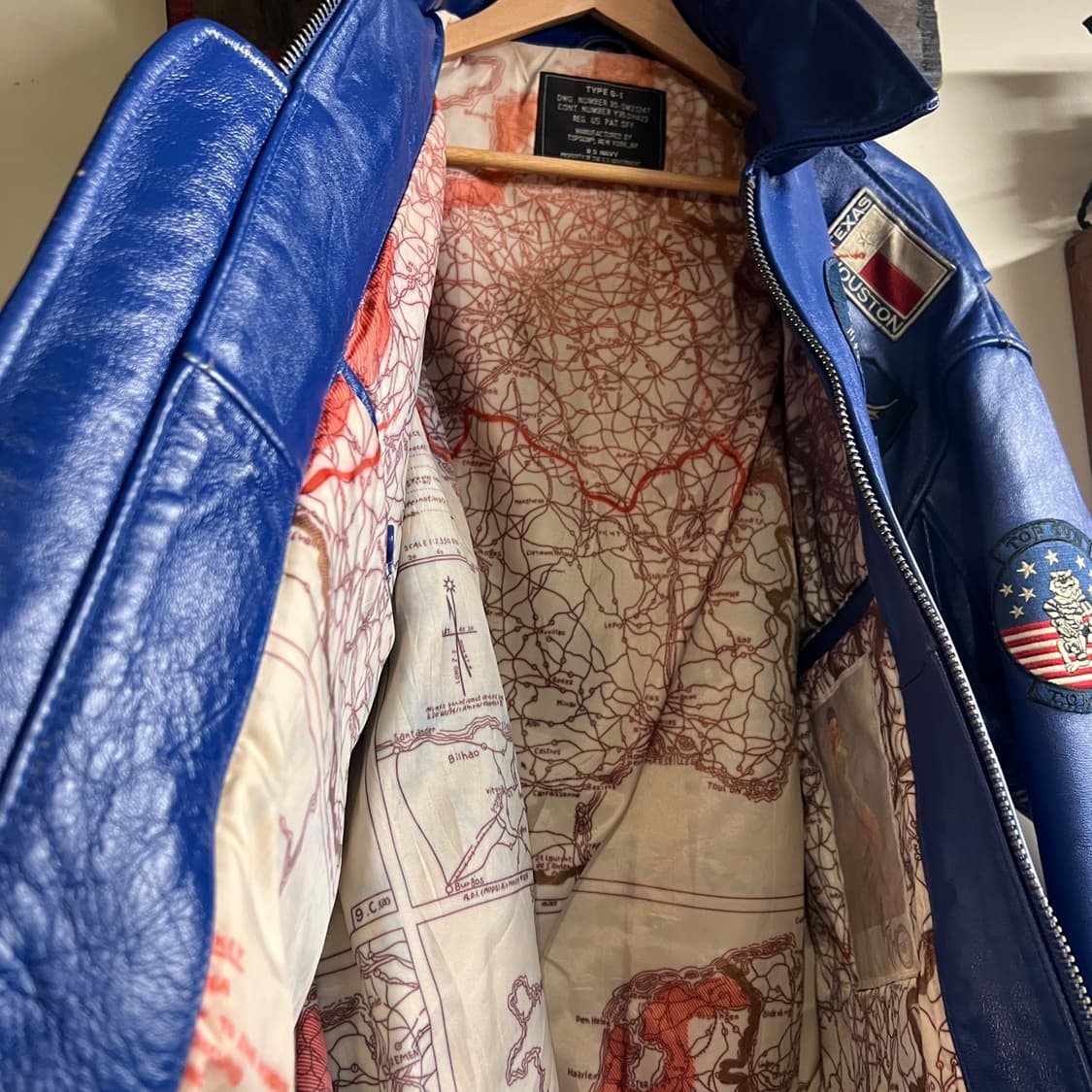 Top Gun Style G-1 Leather Flight Jacket 상품이미지5