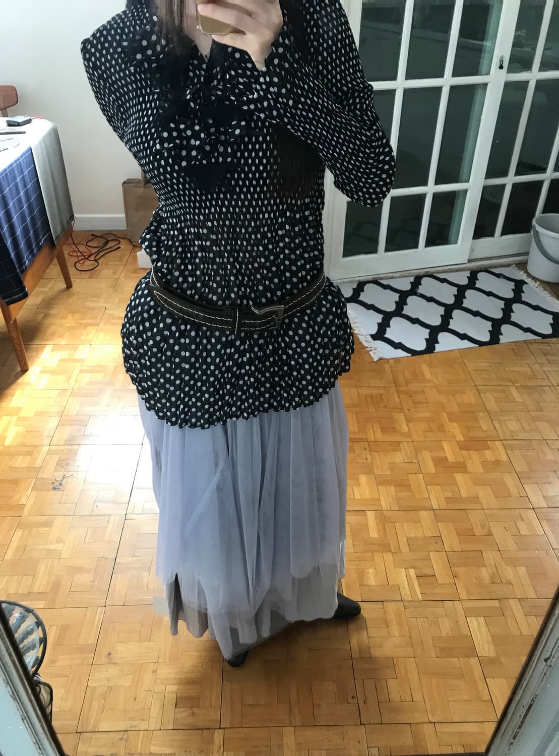 vintage sha skirt (feee) 상품이미지5