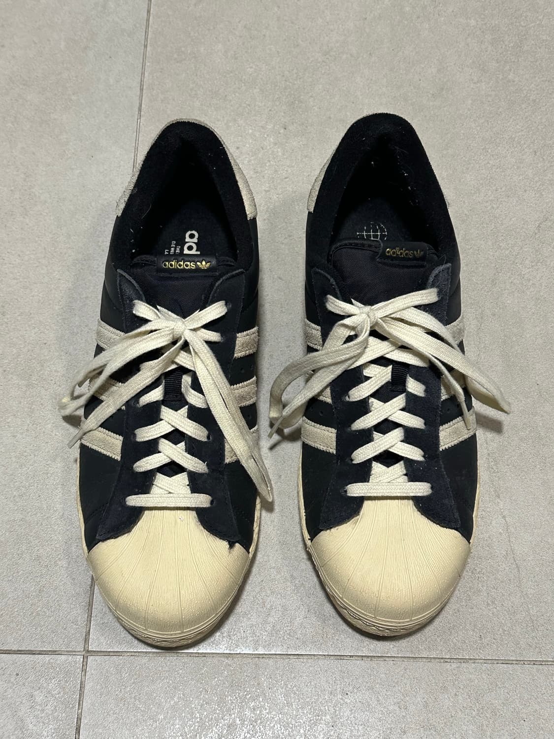 아디다스 슈퍼스타 82 블랙 화이트 280 상품이미지1