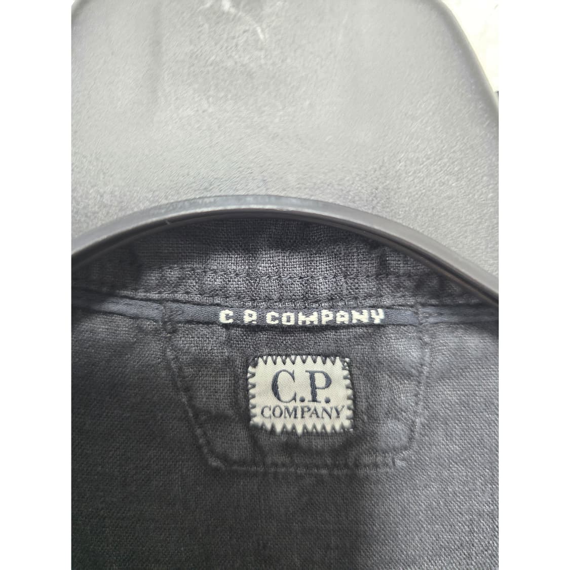 택포) 24s C.P. Company 블랙 셔츠 L egd 상품이미지2