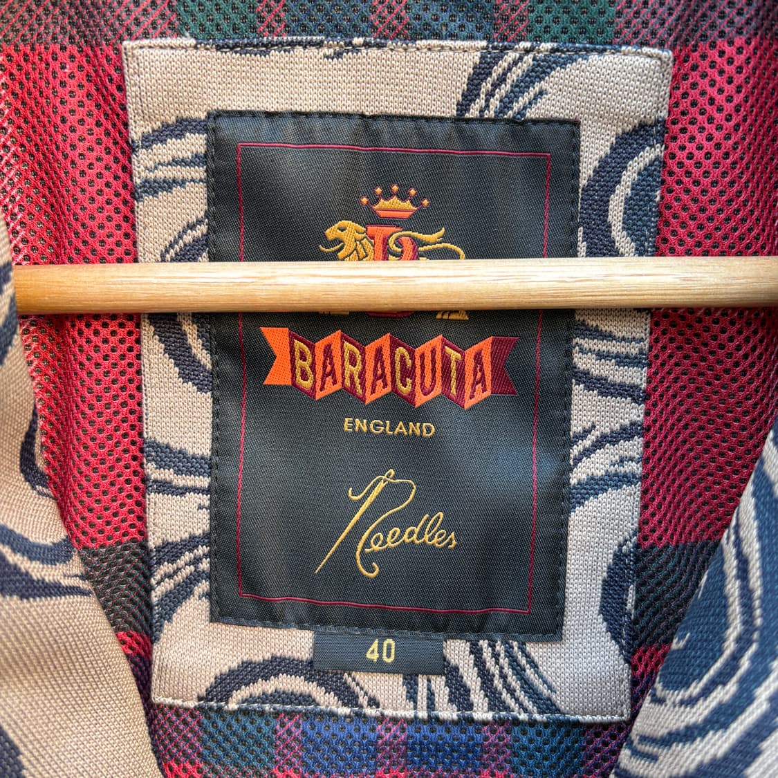 Needles x Baracuta 니들스 x 바라쿠타 G9 져지 자켓 상품이미지7