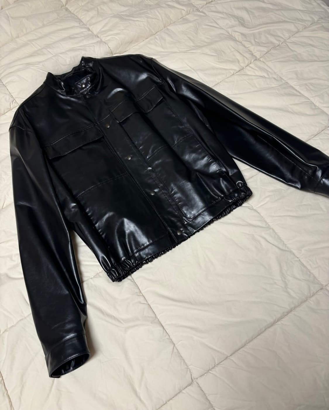 르메르 23ss 레더 블루종 상품이미지3