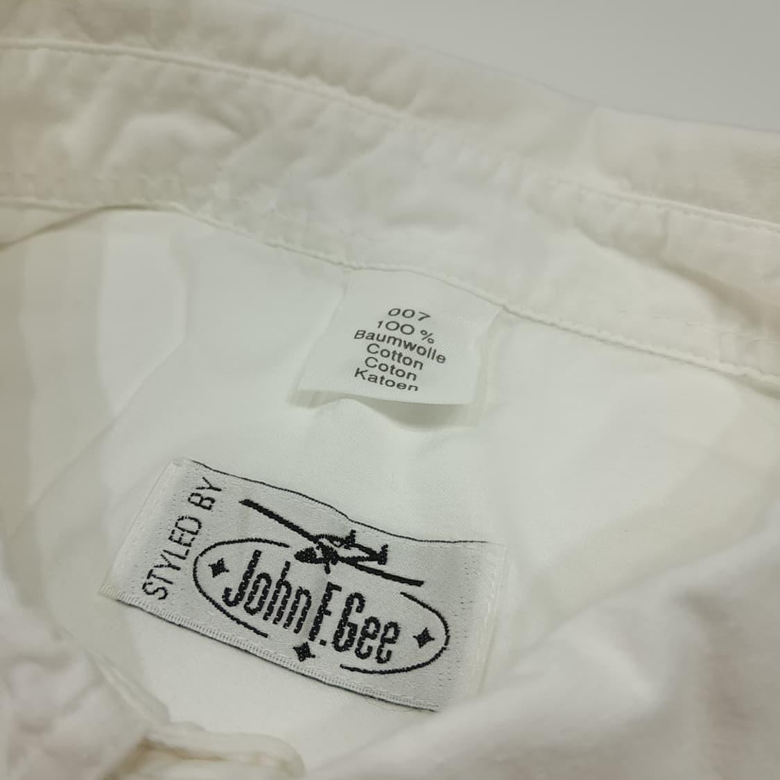 CL626 3XL 존에프지 90s 독일 트라흐텐 바바리안 알펜 셔츠 남 상품이미지3