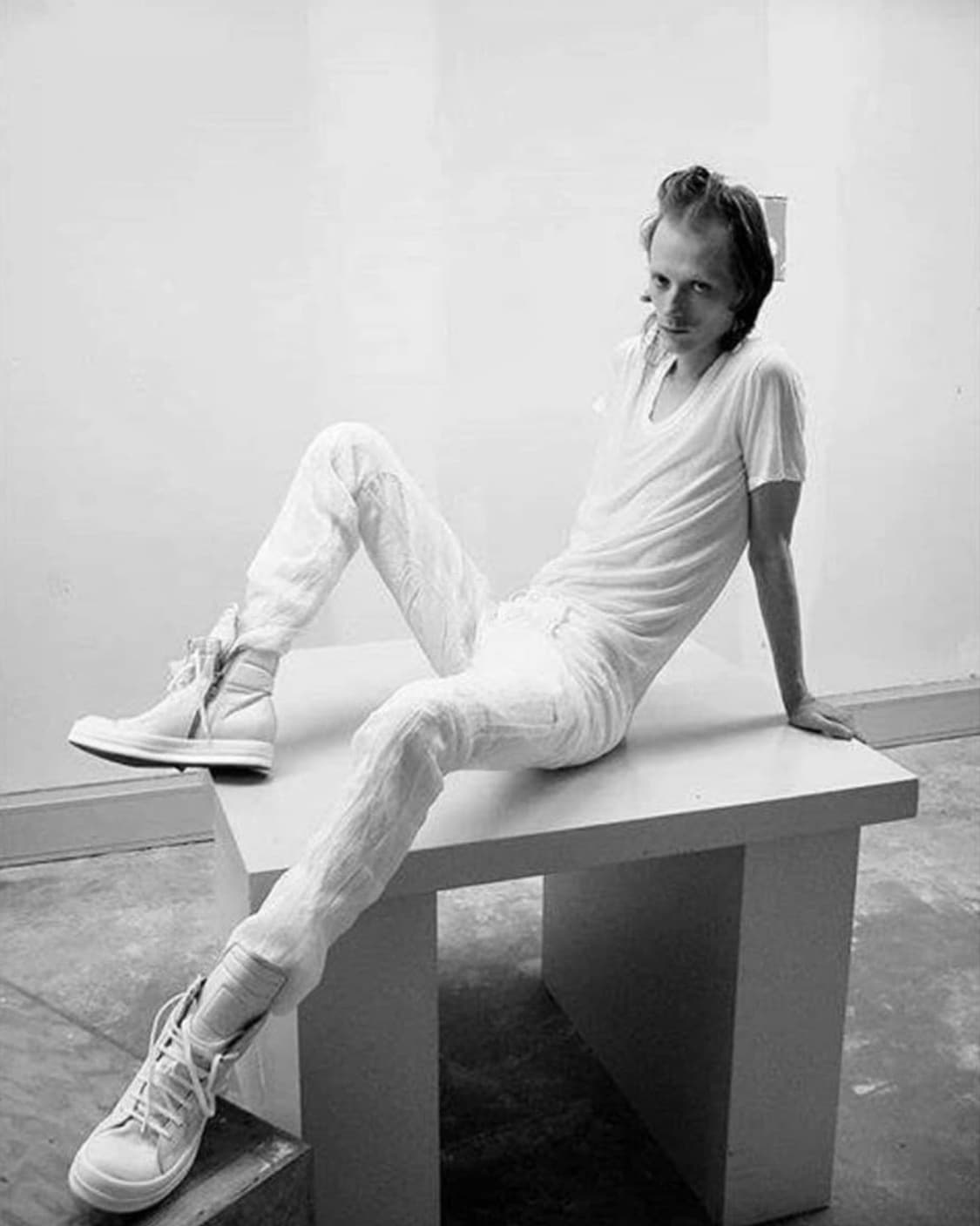 Rick Owens V-neck Tee 상품이미지3