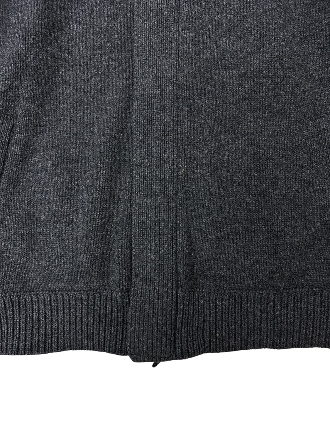 라코스테 울100% 니트집업 웜차콜 (105) 상품이미지5