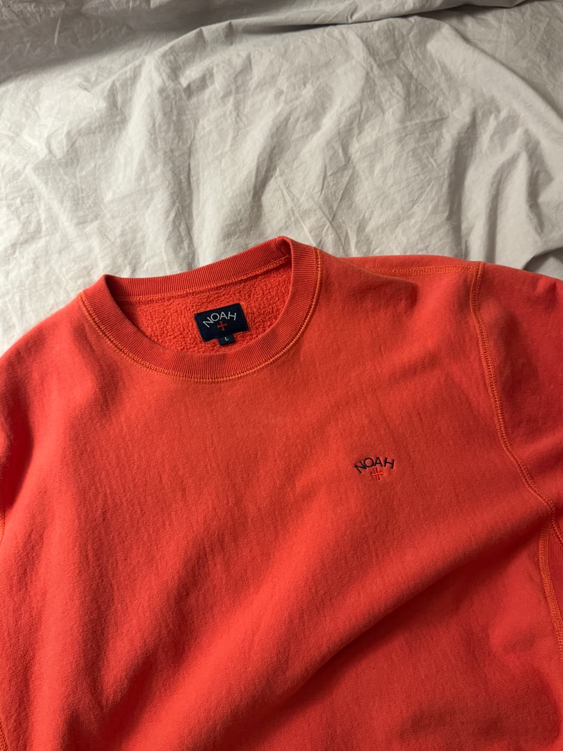 노아 코어 로고 크루넥 스웻셔츠 상품이미지2