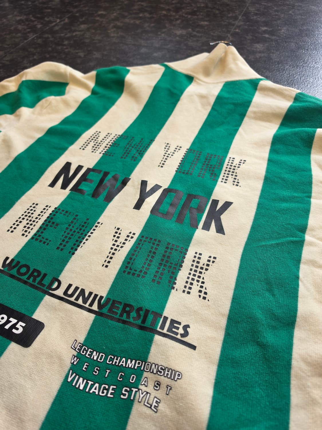 자라 스트라이프 반팔 니트 폴로티셔츠 -L 상품이미지7