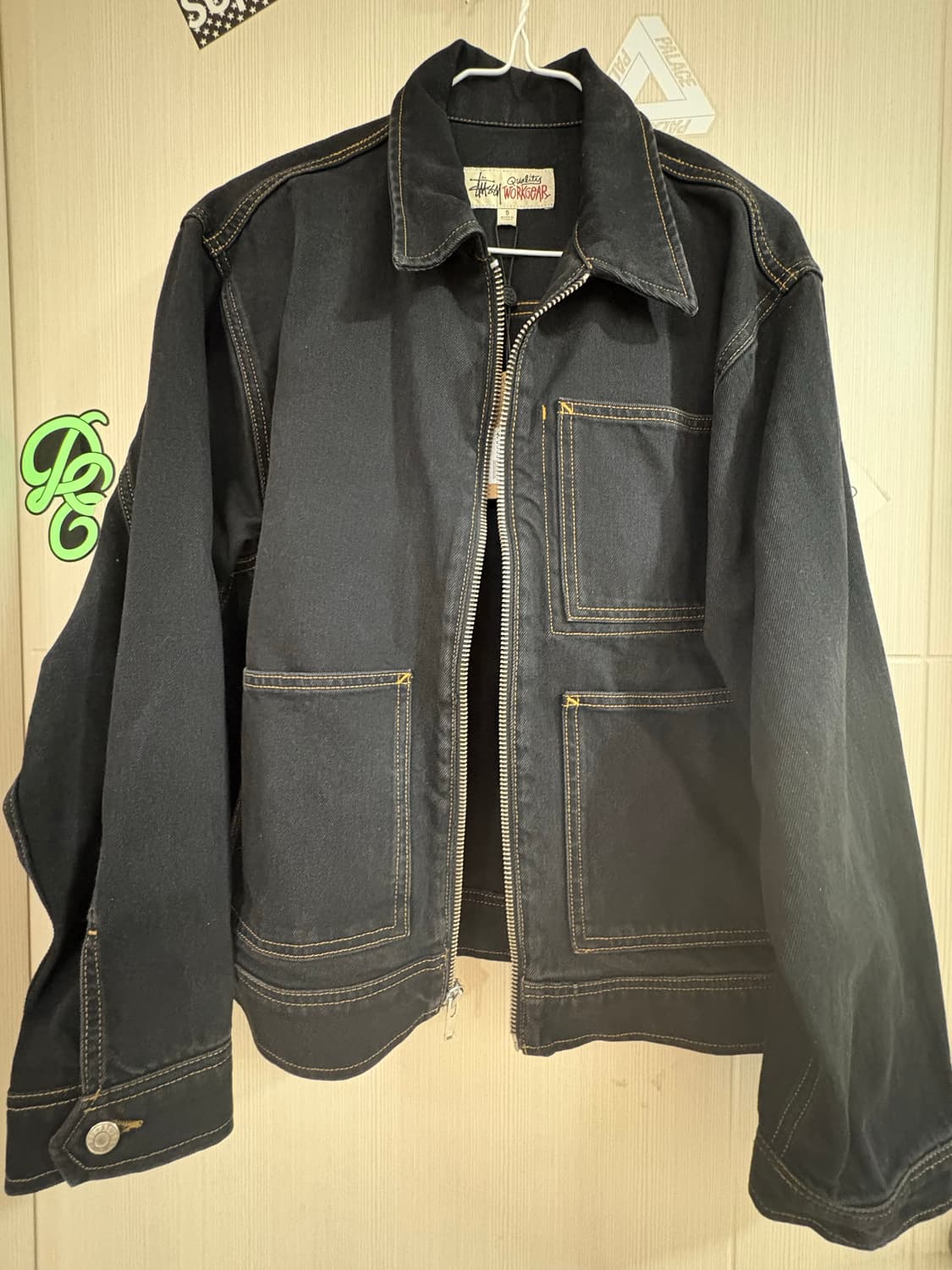 스투시 데님 자켓 S 상품이미지1