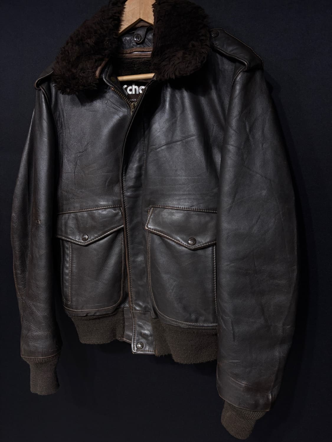 Schott g-1  항공가죽자켓 상품이미지3