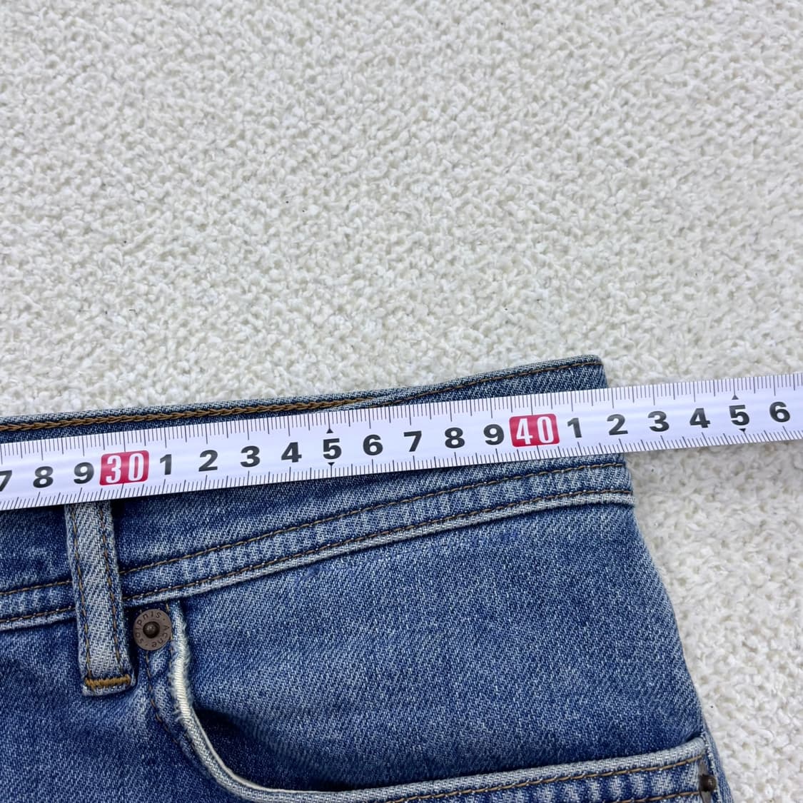 30 아크네스튜디오 슬림핏 데님 팬츠 0325E 상품이미지5