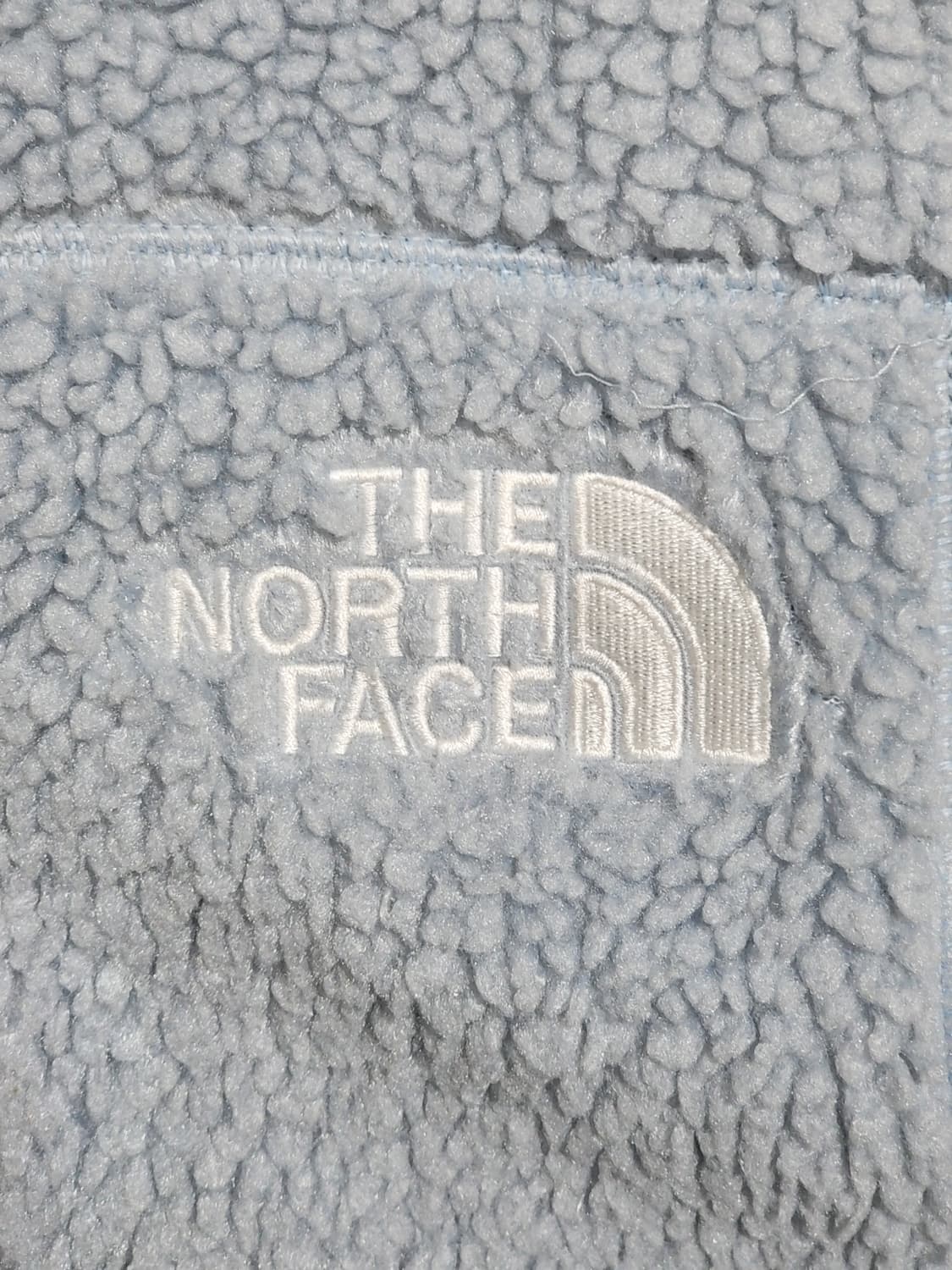 (L) 노스페이스 플리스 점퍼 하늘색 뽀글이 후리스 후드자켓  상품이미지4