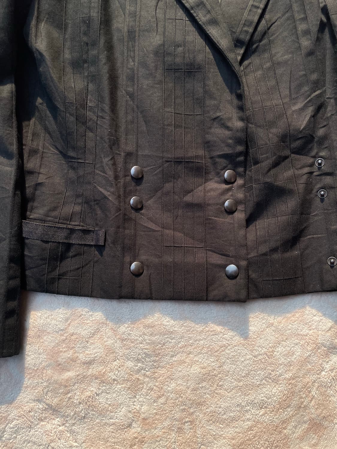 Tatsuya Kaneko Paris 크롭 더블 자켓 상품이미지4