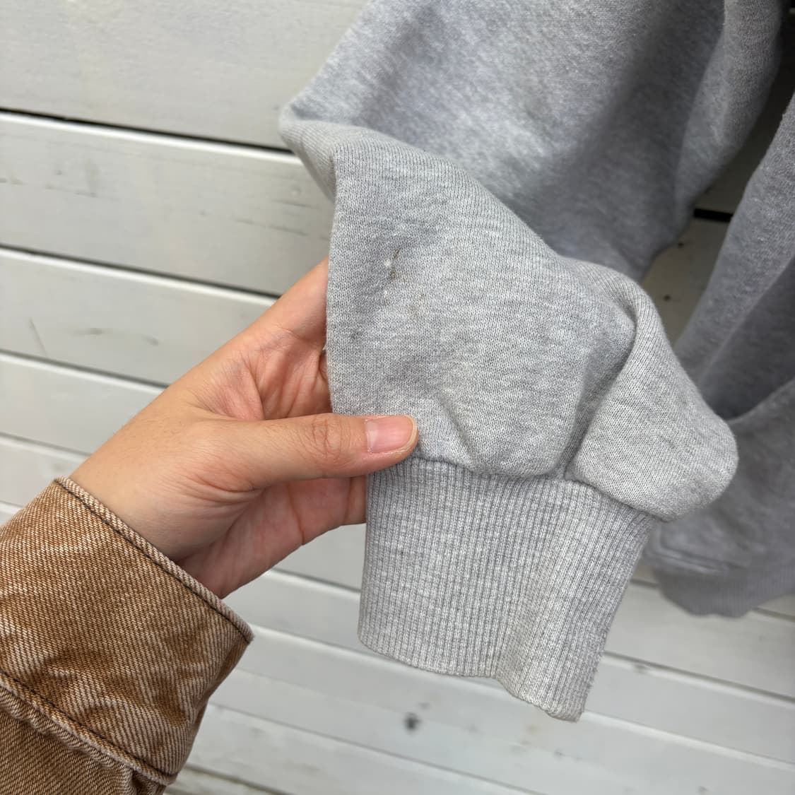 Issey Miyake 80s 이세이미야케 IS 빅로고 후드집업 상품이미지8