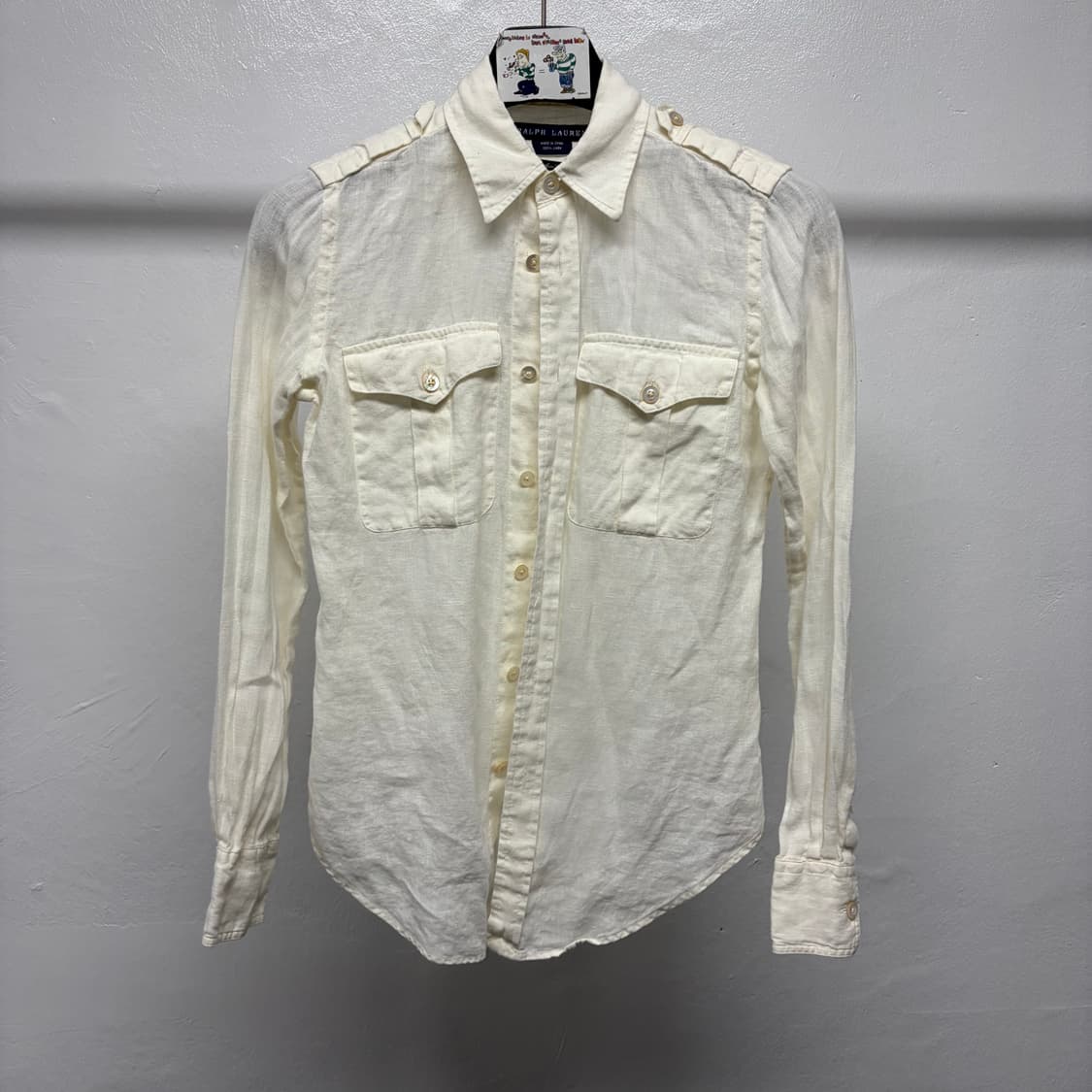 폴로 랄프로렌 린넨 셔츠 2 상품이미지1