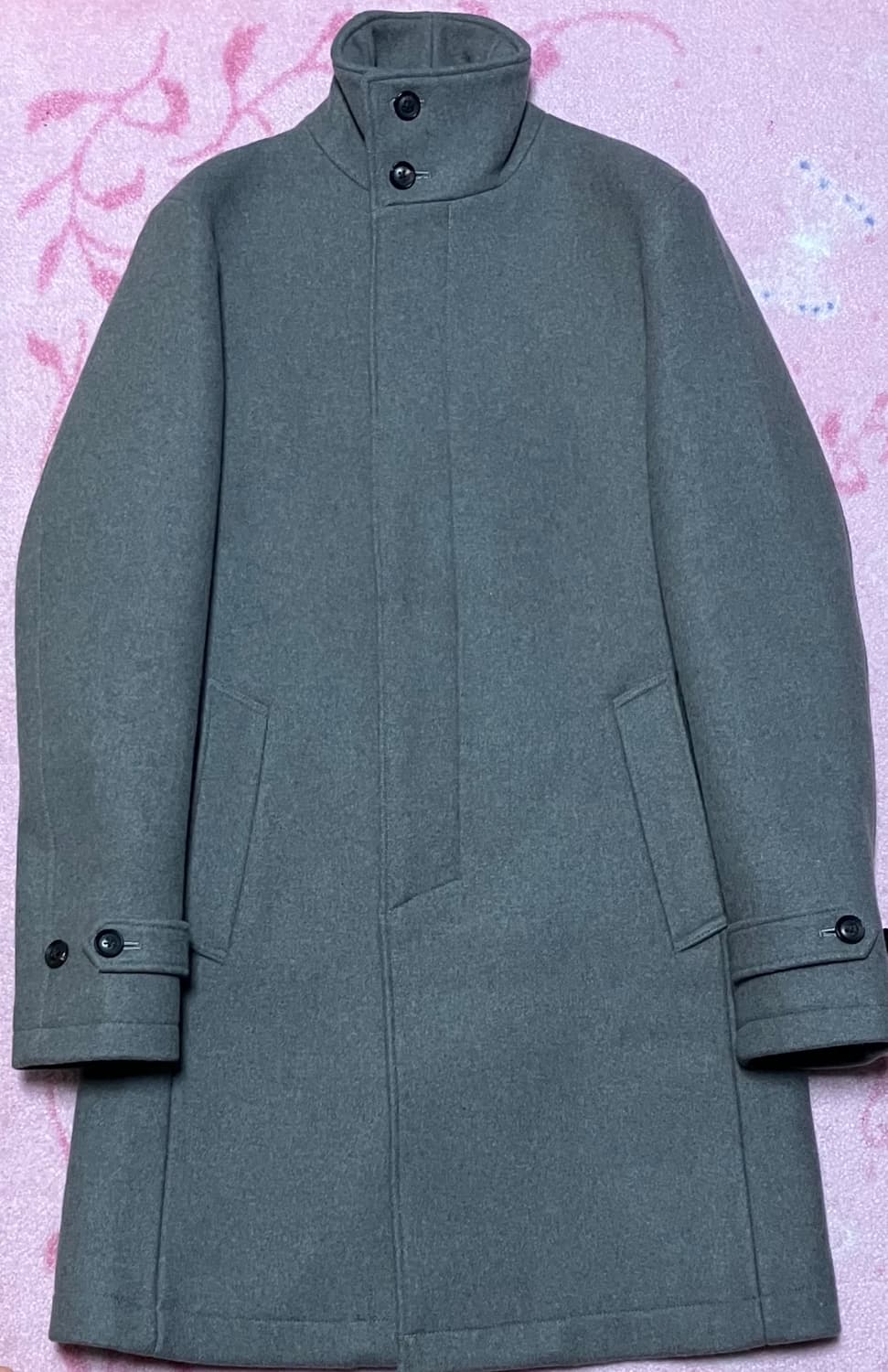 Jun hasimoto stand collor coat 상품이미지1