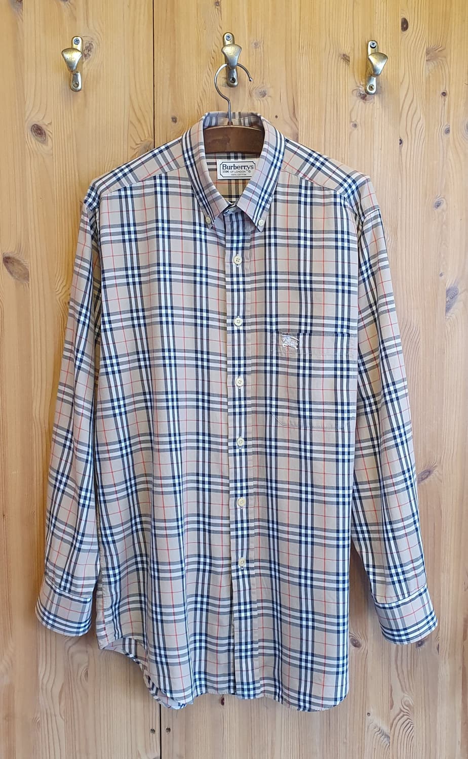100.버버리 체크셔츠 상품이미지1