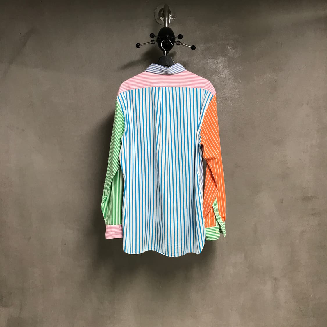 폴로 랄프로렌 QR 배색 스트라이프 셔츠 XL 상품이미지6