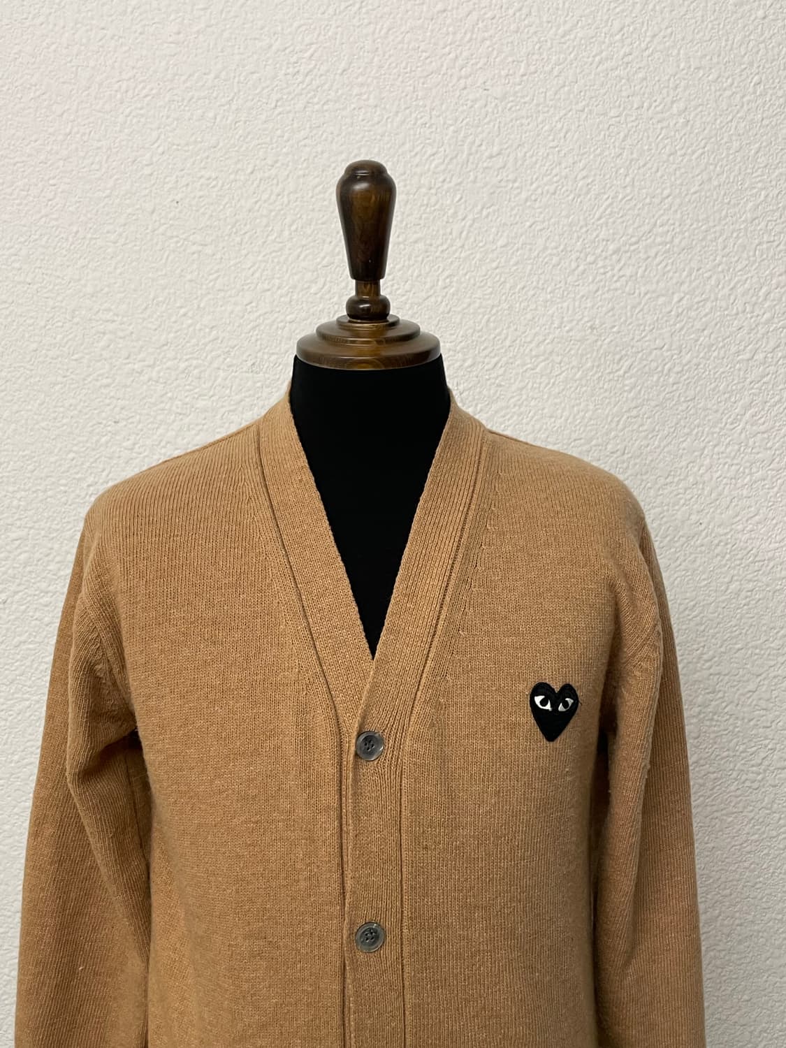 꼼데가르송 베이지 가디건 Large 상품이미지4
