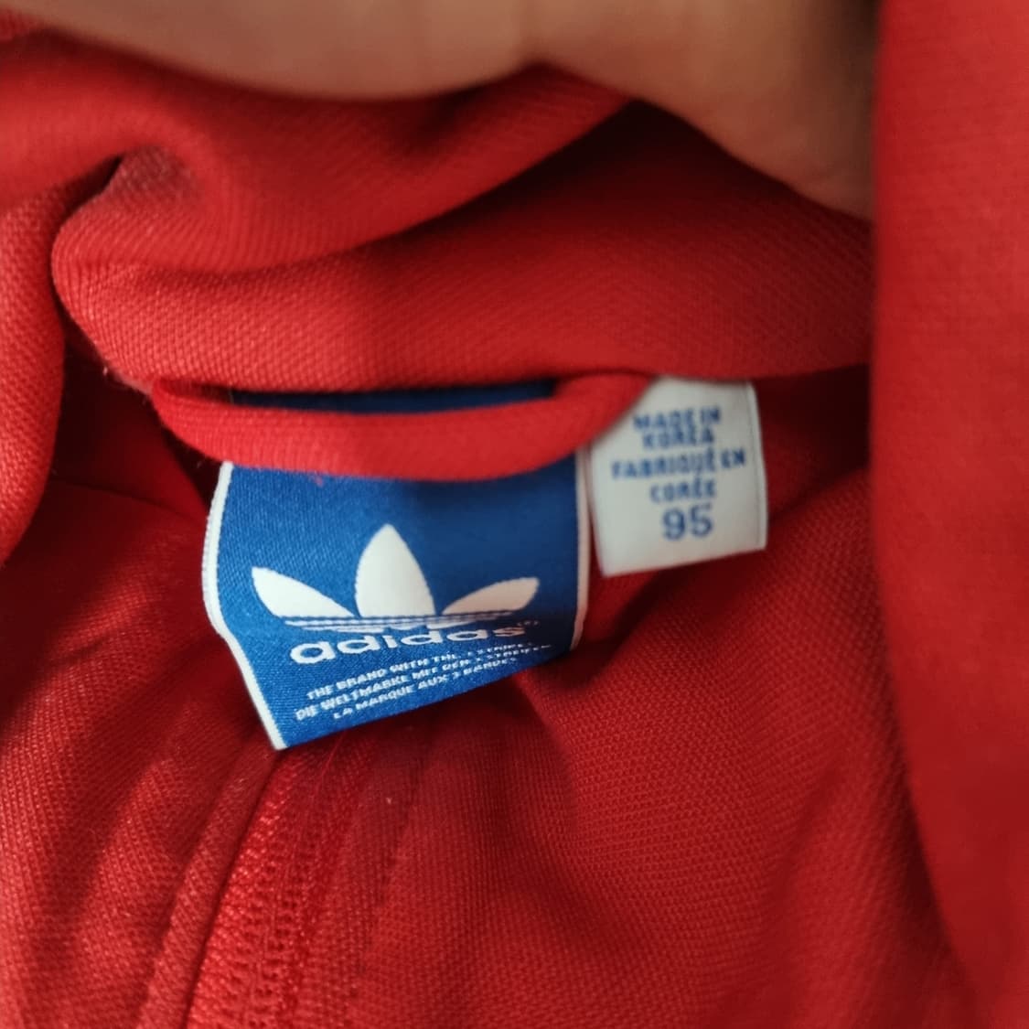 아디다스 오리지널 유로파 져지 레드 상품이미지3