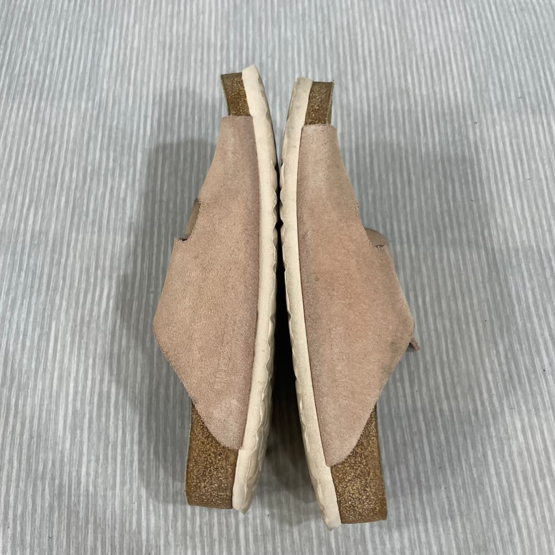 704-3) 버켄스탁 아리조나 샌들 베이지 240mm 상품이미지5