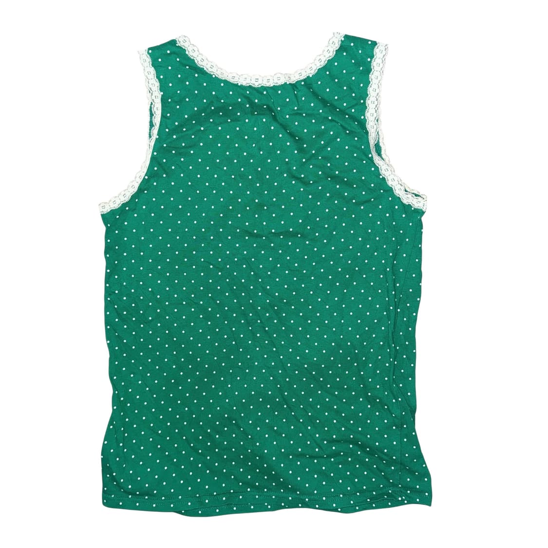 Dot dot lace Sleeveless Green 상품이미지2