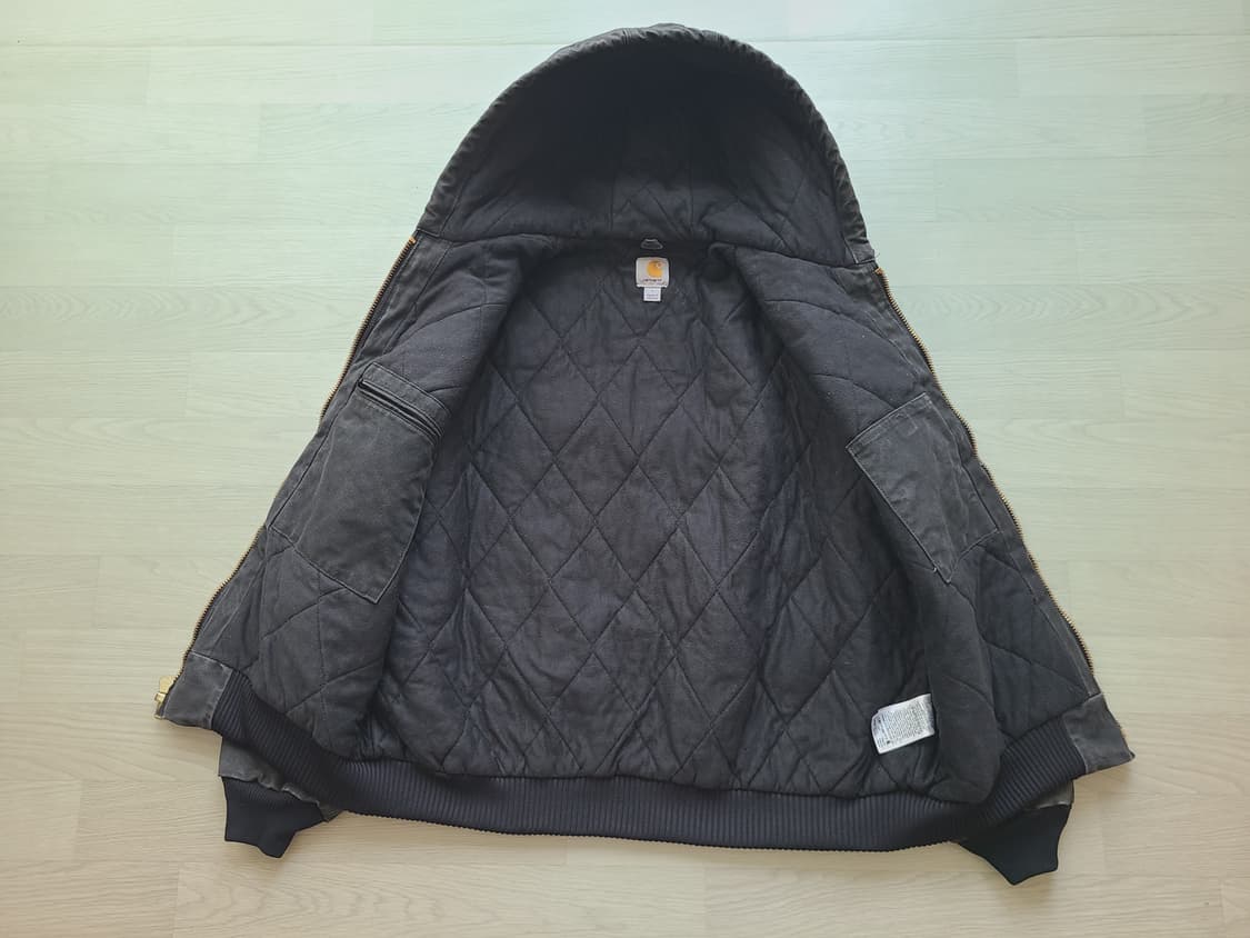 칼하트 j130 blk 블랙 액티브 자켓 상품이미지2