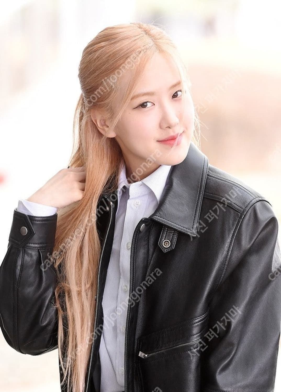 생로랑 로제 가죽자켓 50 드럼드 램스킨 레더자켓 상품이미지1