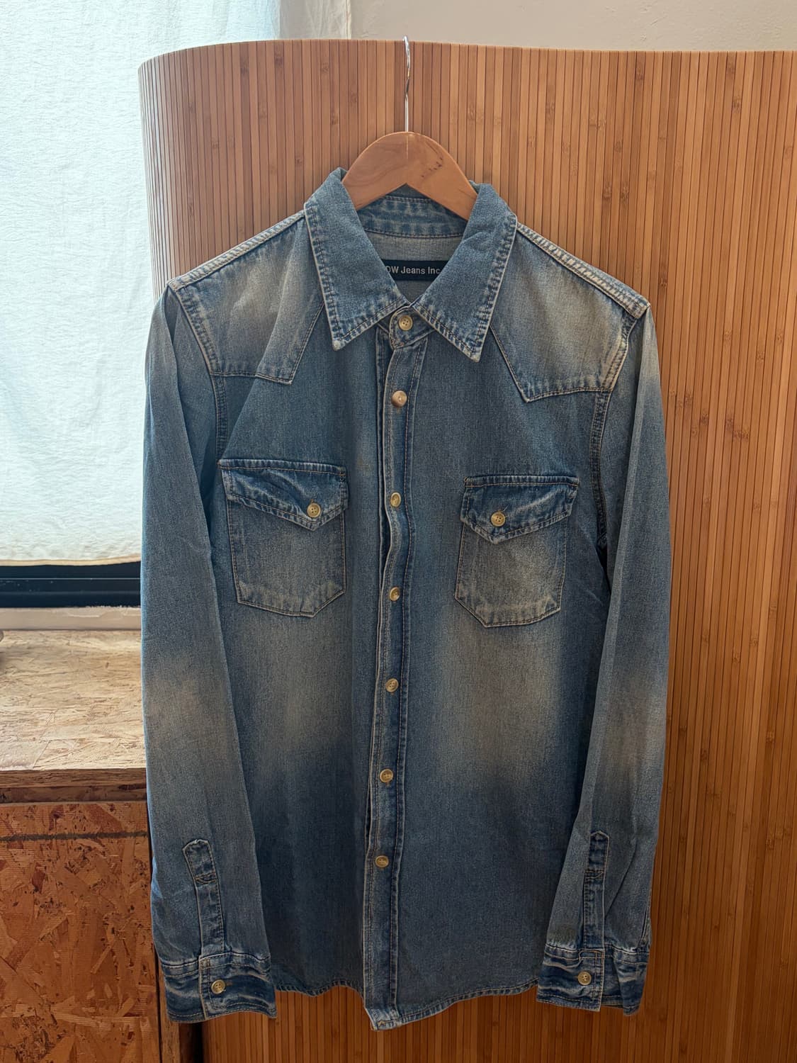 DW JEANS INC WESTERN DENIM SHIRT 상품이미지10