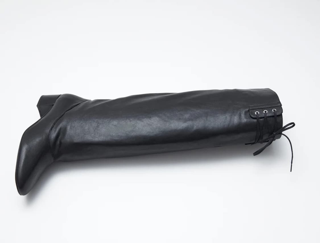 [37,38]팔로마울 Victoria 레이스업 부츠/블랙 상품이미지9