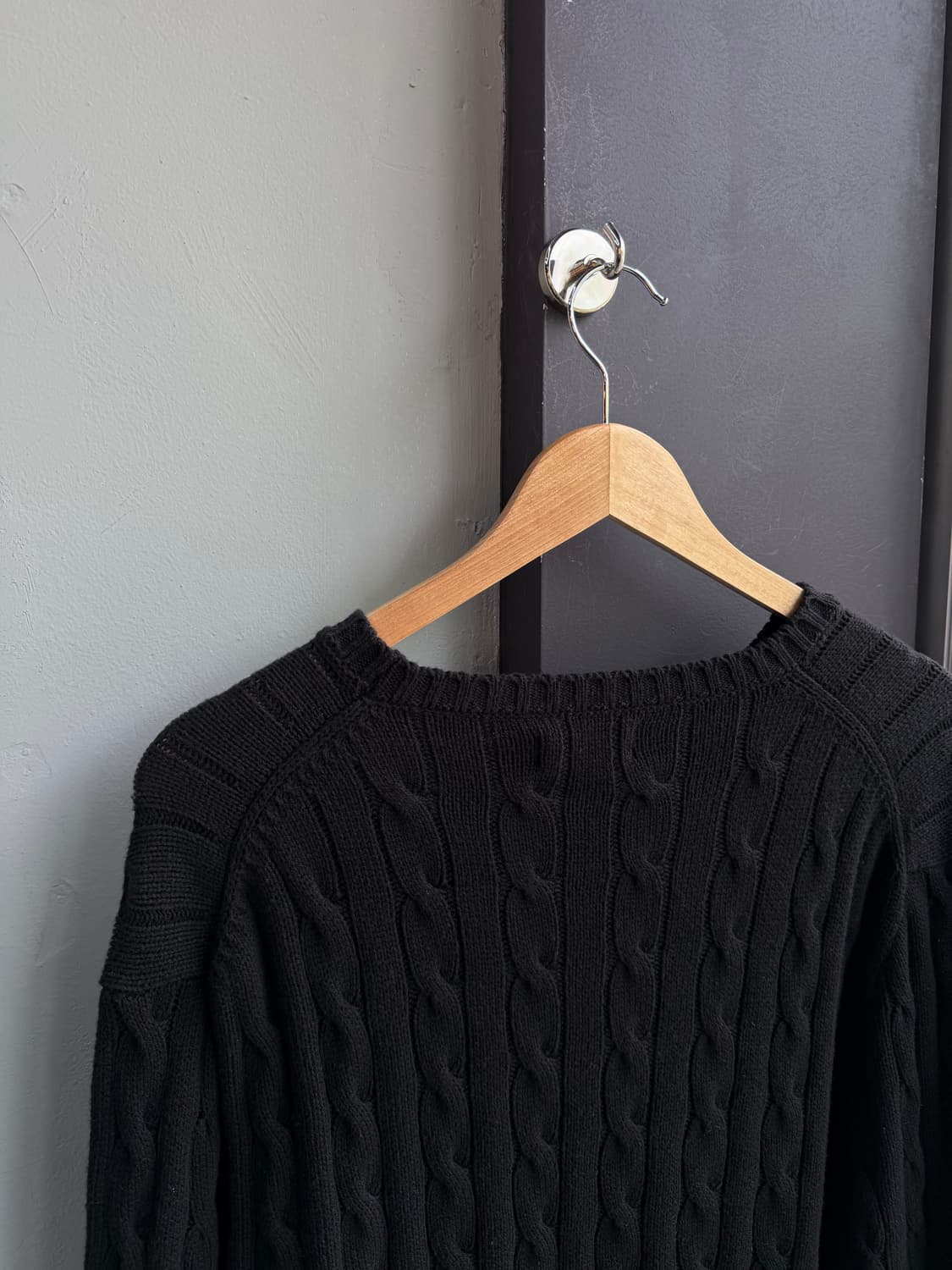 L/ 폴로랄프로렌 포니 꽈배기 니트 (새상품) 상품이미지9