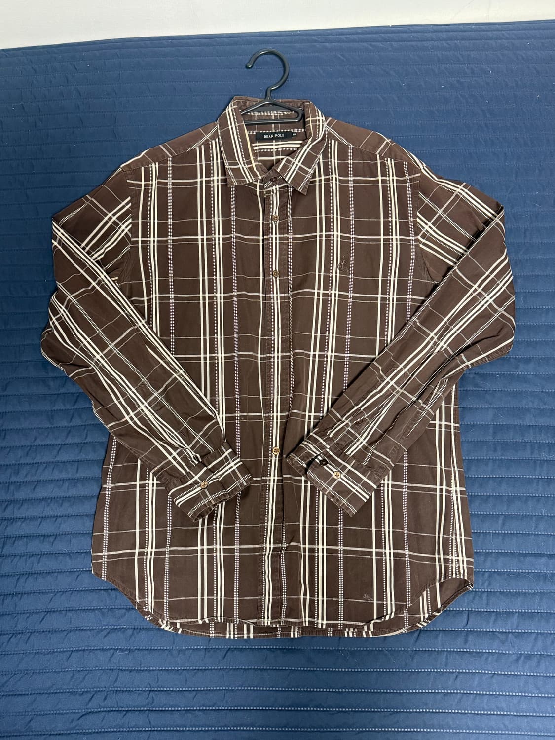 빈폴 브라운 체크 셔츠 상품이미지1