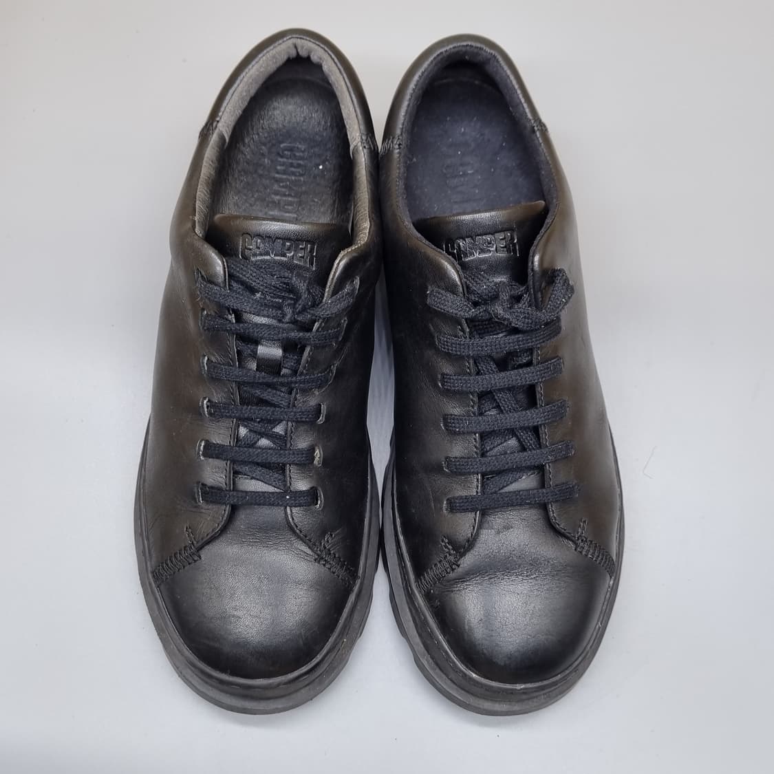 캠퍼 남성가죽 스니커즈 실사이즈265 상품이미지2