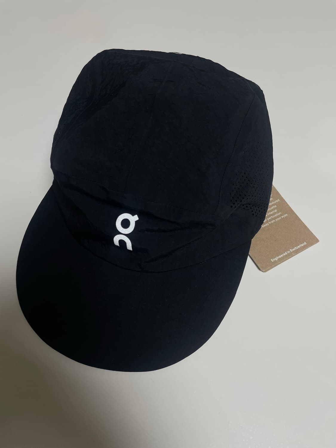 온러닝 퍼포먼스 캡 블랙 새상품 상품이미지1