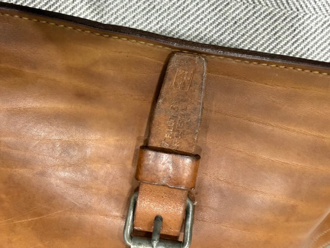 (소장용 레어) 스위스군 캔버스 가죽백 상품이미지4